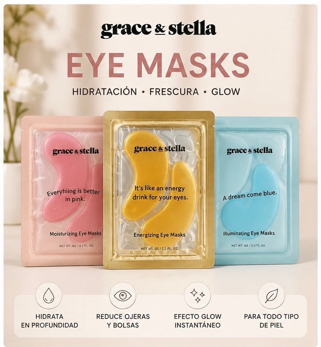 Mascarillas para Ojos – Anti Ojeras & Hidratación