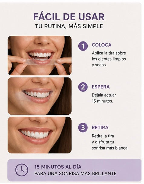 Whitening Strips – Efecto Glow Smile