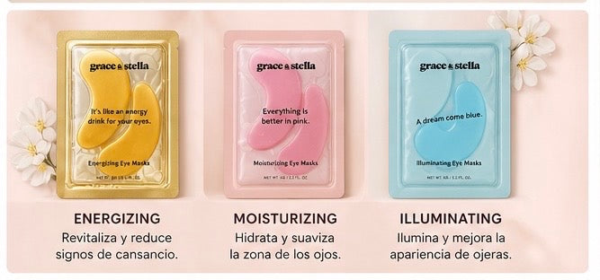 Mascarillas para Ojos – Anti Ojeras & Hidratación
