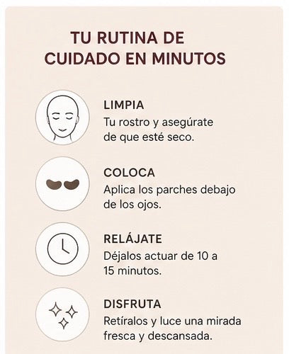 Mascarillas para Ojos – Anti Ojeras & Hidratación