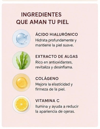Mascarillas para Ojos – Anti Ojeras & Hidratación