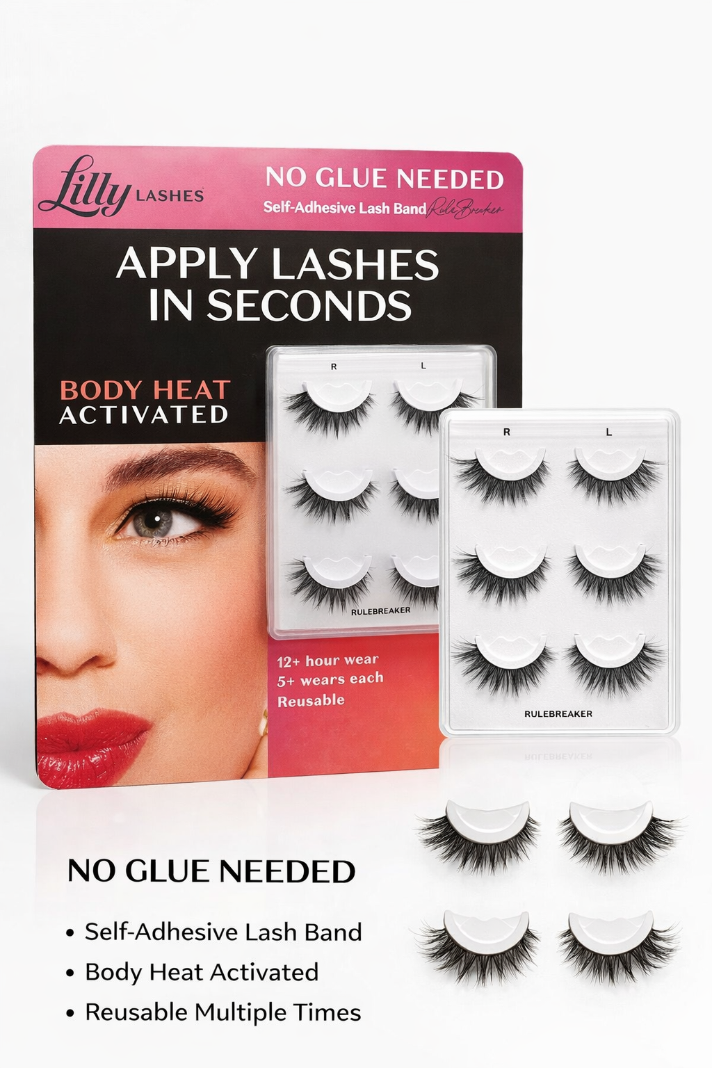 Lashes Tentación (Sin Pegamento)